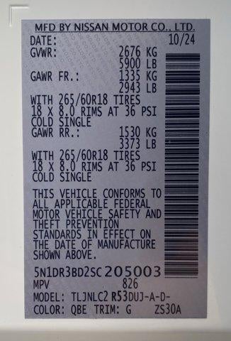 2025 Nissan Pathfinder Rock Creek 4WD