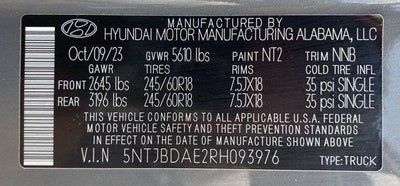 2024 Hyundai SANTA CRUZ SEL AWD