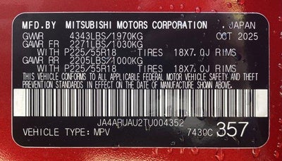 2026 Mitsubishi Outlander Sport Railliart 2.0 AWC