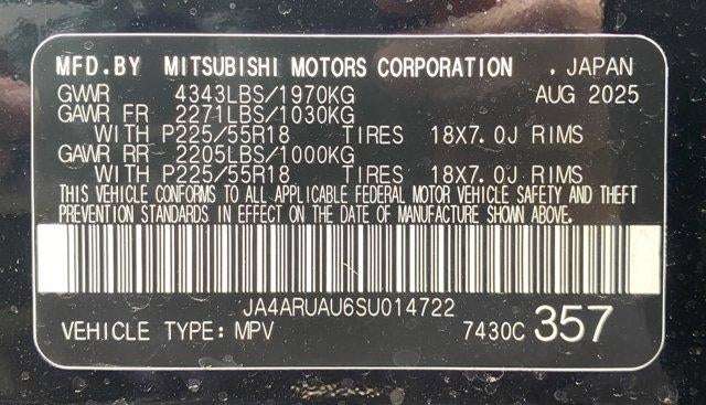 2025 Mitsubishi Outlander Sport ES 2.0 AWC