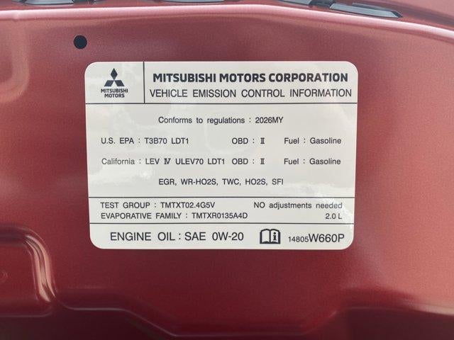 2026 Mitsubishi Outlander Sport ES 2.0 AWC