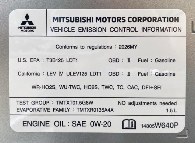 2026 Mitsubishi Eclipse Cross SE S-AWC