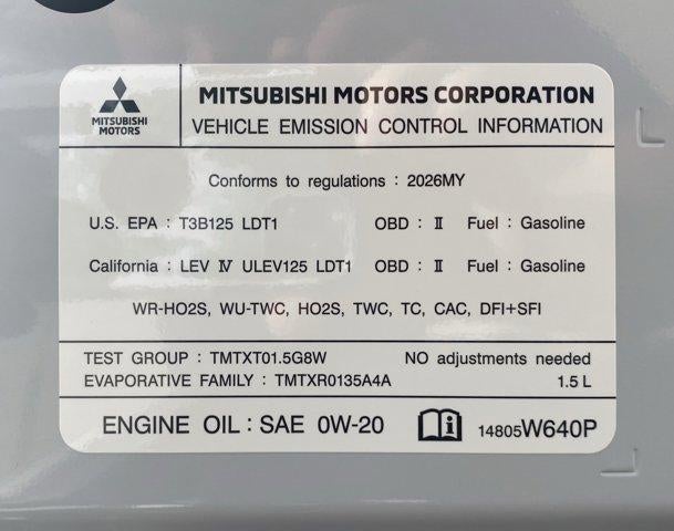 2026 Mitsubishi Eclipse Cross SEL S-AWC