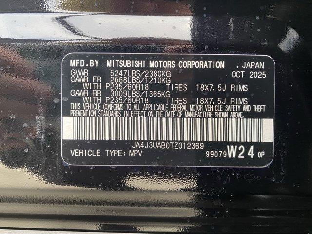 2026 Mitsubishi Outlander ES FWD