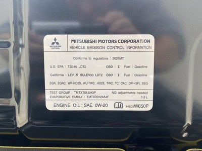 2026 Mitsubishi Outlander ES S-AWC