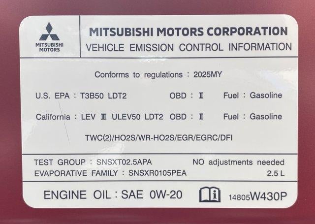 2025 Mitsubishi Outlander SE S-AWC