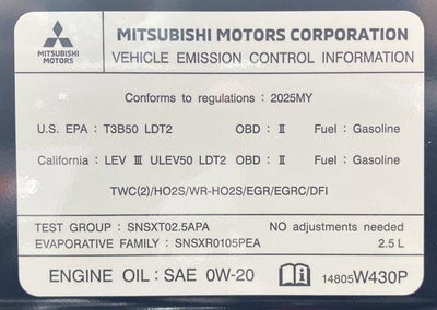 2025 Mitsubishi Outlander SE S-AWC