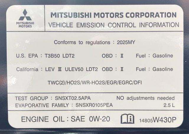 2025 Mitsubishi Outlander SE S-AWC