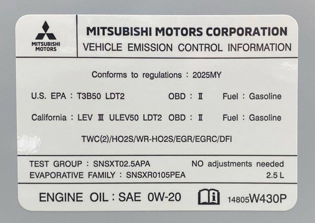 2025 Mitsubishi Outlander Trail Edition S-AWC