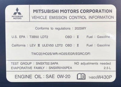 2025 Mitsubishi Outlander SE S-AWC