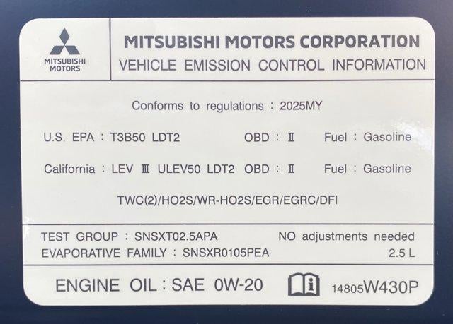 2025 Mitsubishi Outlander SE S-AWC