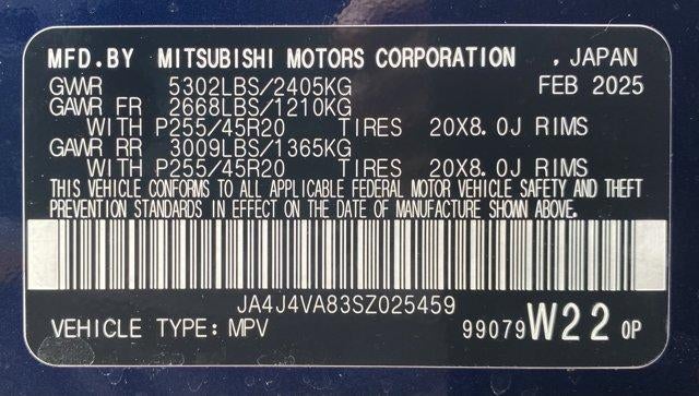 2025 Mitsubishi Outlander SE S-AWC