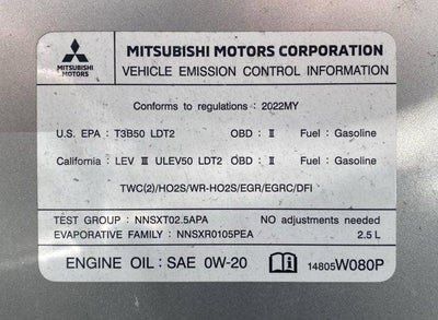 2022 Mitsubishi Outlander SEL S-AWC