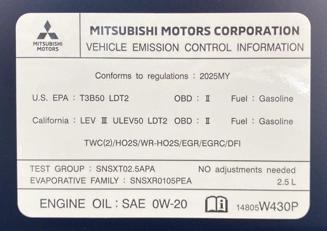 2025 Mitsubishi Outlander SE S-AWC