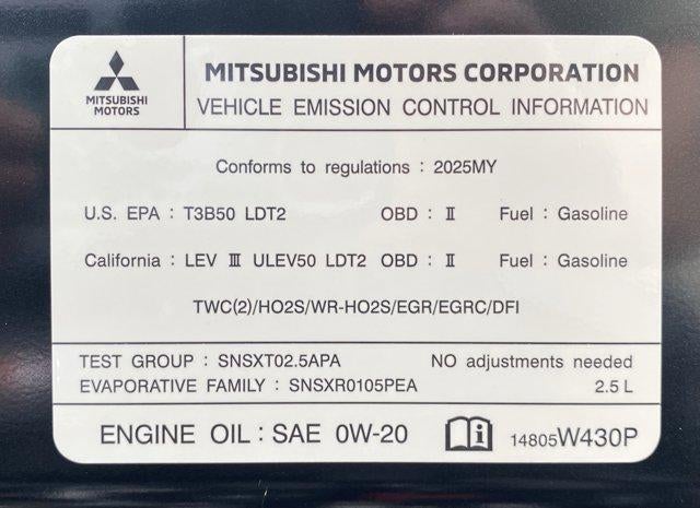 2025 Mitsubishi Outlander SE S-AWC