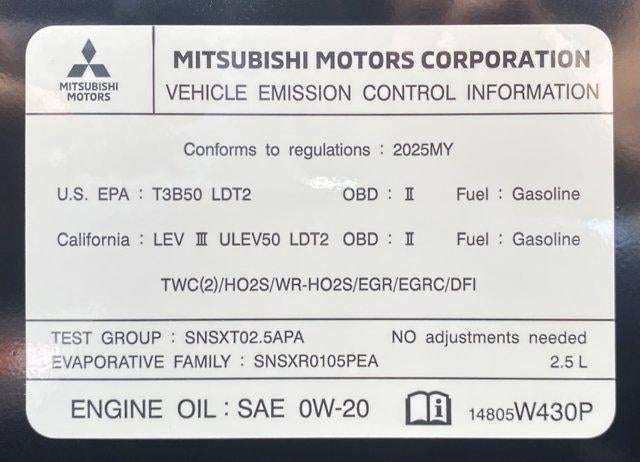 2025 Mitsubishi Outlander SE S-AWC