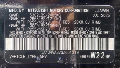 2025 Mitsubishi Outlander SE S-AWC