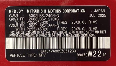 2025 Mitsubishi Outlander SE S-AWC