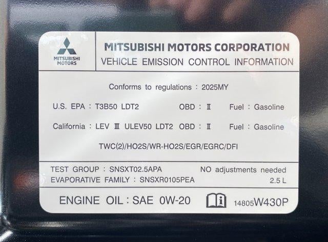 2025 Mitsubishi Outlander SE S-AWC