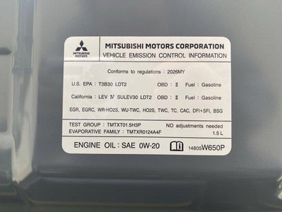 2026 Mitsubishi Outlander Trail Edition S-AWC