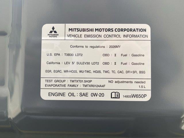2026 Mitsubishi Outlander Trail Edition S-AWC