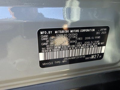 2026 Mitsubishi Outlander SE S-AWC