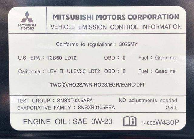 2025 Mitsubishi Outlander Platinum Edition S-AWC