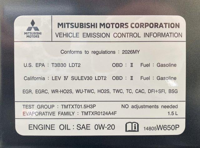2026 Mitsubishi Outlander SEL S-AWC