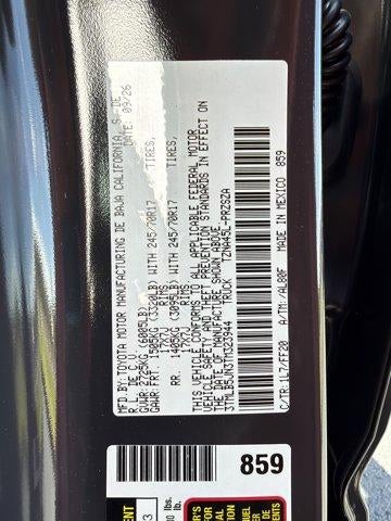2026 Toyota Tacoma 4WD 4WD SR5 Double Cab 5' Bed AT (Natl)