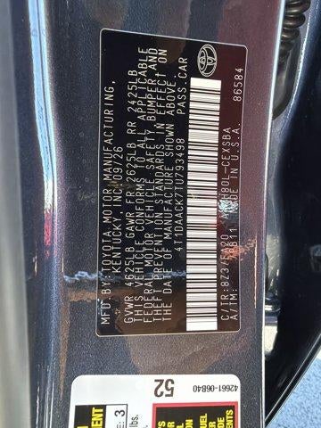 2026 Toyota Camry SE (Natl)