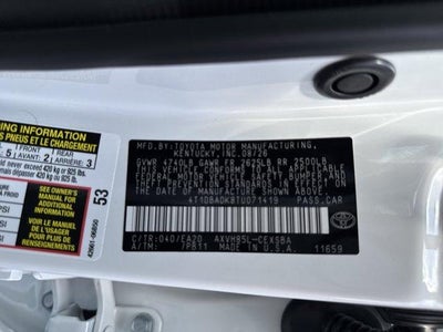 2026 Toyota Camry Nightshade AWD (Natl)