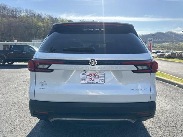 2026 Toyota Grand Highlander Platinum AWD (Natl)