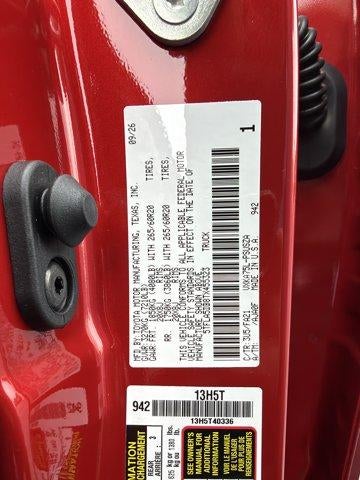 2026 Toyota Tundra 4WD 4WD SR5 CrewMax 5.5' Bed (Natl)