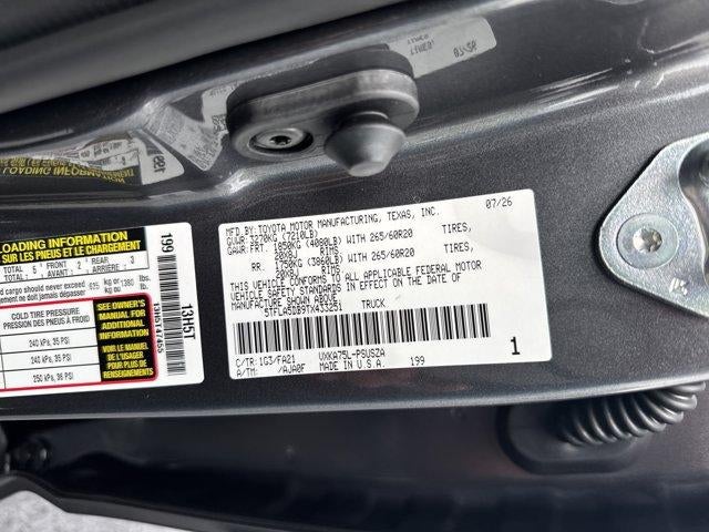2026 Toyota Tundra 4WD 4WD SR5 CrewMax 5.5' Bed (Natl)