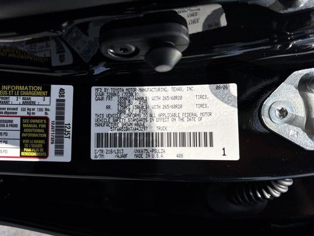 2026 Toyota Tundra 4WD 4WD Limited CrewMax 5.5' Bed (Natl)