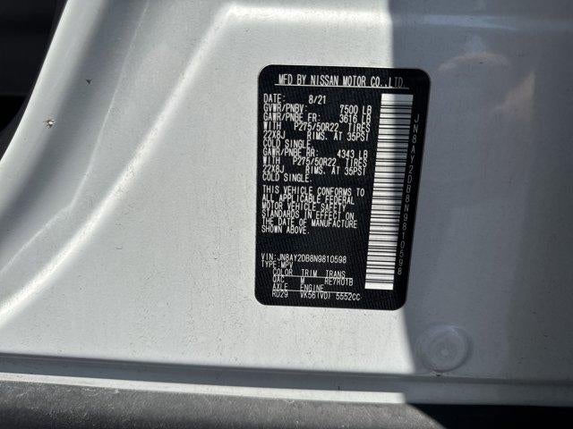 2022 Nissan Armada 4x4 Platinum