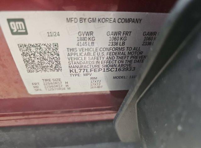 2025 Chevrolet Trax FWD 4dr LS